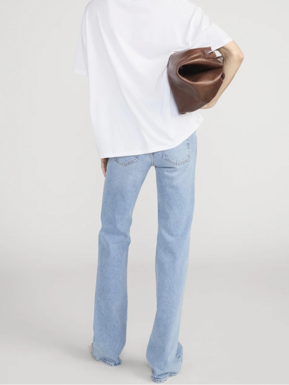 FRAME The Rodeo Low Rise Bootcut Jeans Spirit Wash Size 25 NWT $298 - Picture 4 of 13